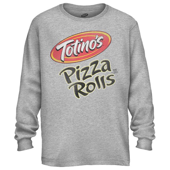 New! Totino's Pizza Rolls Long Sleeve T-Shirt - Picture 1 of 2
